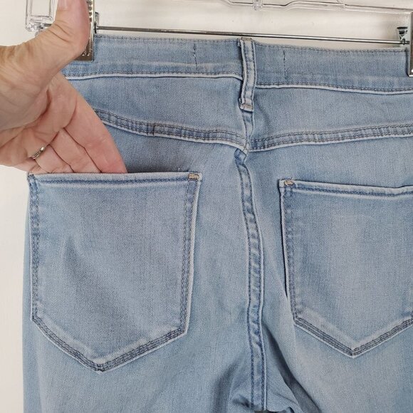 Abercrombie & Fitch Jean Legging Womens 2 High Rise Skinny Cotton‎ stretch Denim - Picture 6 of 11